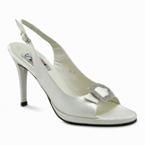 Coco Ivory Sky High Heel Evening Shoes