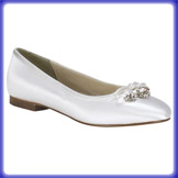 Ellie Flat Heel Bridal Shoes