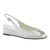 Jocelyn White Low Heel Bridal Shoes