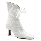 Victoria Beaded Bridal Boots